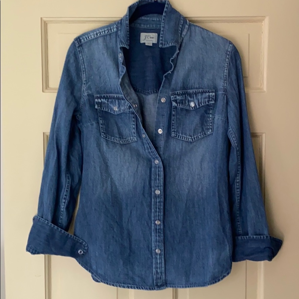 Chambray button down